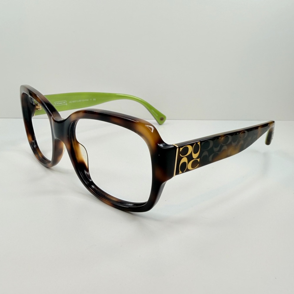 COACH SUNGLASSES HC8001 (L001 EMMA) 5052/13‎ (TORTOISE) 57•17•135 FRAMES ONLY